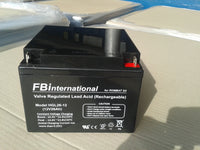 Acumulator 12V 26Ah VRLA, GEL, AGM FBinternational for ROMBAT