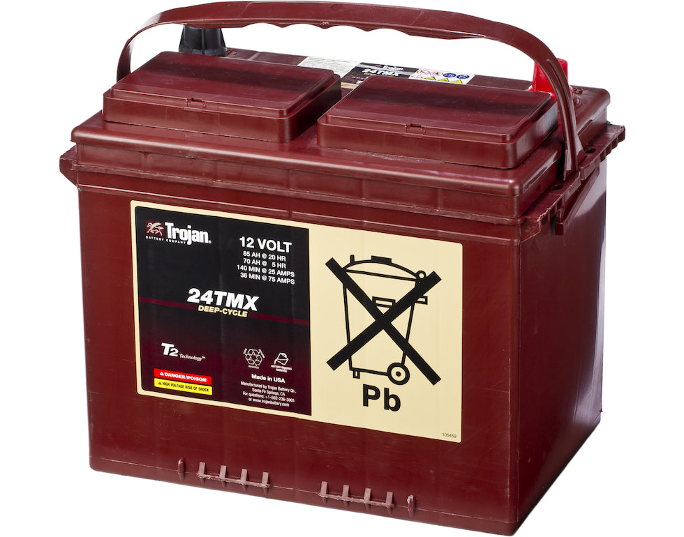 TROJAN 24TMX acumulator tractiune electrica 12V 85Ah C20 DEEP CYCLE