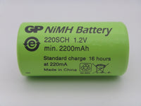 Acumulator GP 220SCH 1.2V 2200mAh Ni-Mh subC pentru bormasina electrica, aspirator portabil