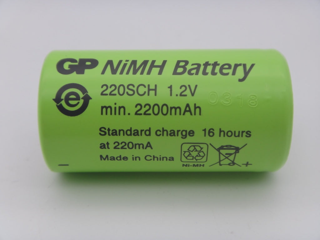 Acumulator GP 220SCH 1.2V 2200mAh Ni-Mh subC pentru bormasina electrica, aspirator portabil