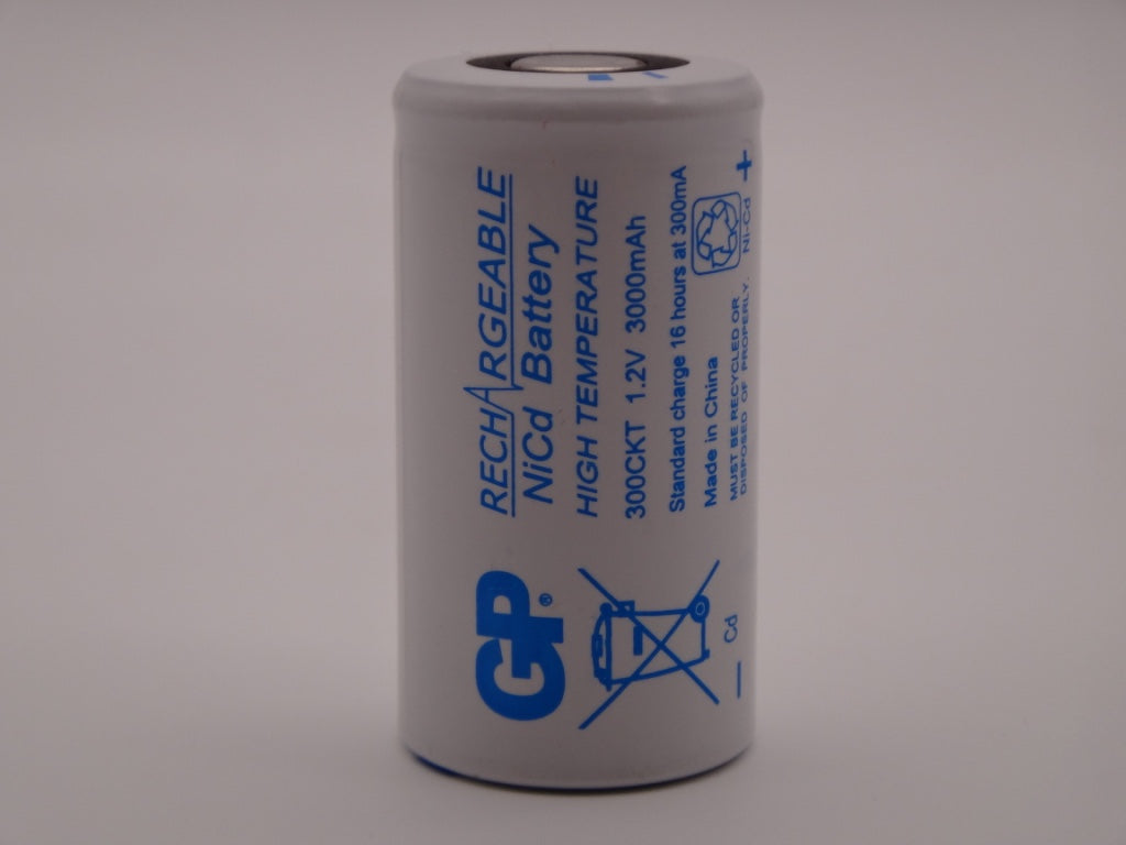Acumulator industrial GP 1.2V R14 tip C 3000mAh Ni-Cd 300CKT