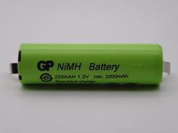 GP220AAH acumulator industrial R6 AA 1.2V 2200mAh Ni-Mh lamele pentru lipire