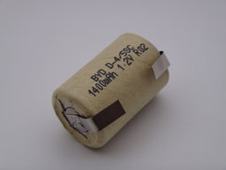 Acumulator industrial BYD Ni-Cd, 1.2V, 1250mAh 4/5SC