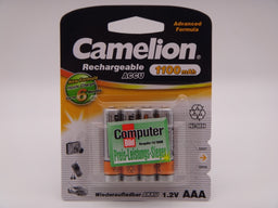 Camelion acumulatori HR03 AAA, Ni-Mh, 1.2V, 1100mAh blister 4