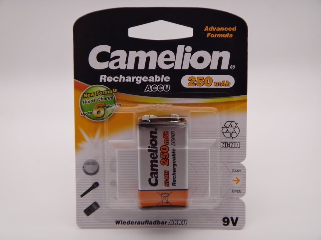 Camelion acumulator 9V, 250mAh Ni-Mh