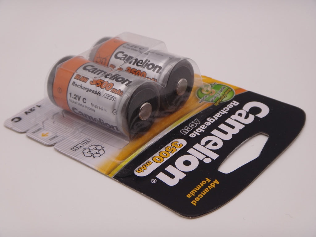 Camelion acumulatori C, HR14, 3500mAh baby Ni-Mh 1.2V NH C3500 BP2