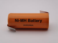 Acumulator Panasonic 4/5A, 4/5R23, 1.2V Ni-Mh 2000mAh HHR200A cu lamele pentru periute electrice