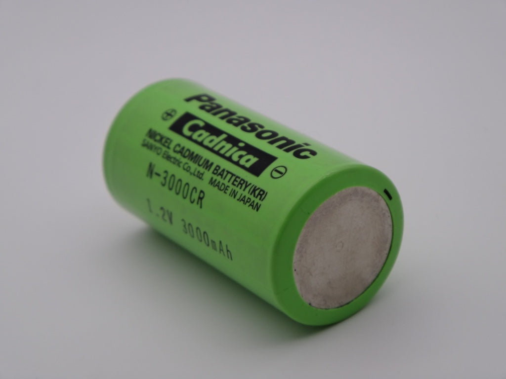 Acumulator Panasonic Cadnica 1.2V R14 tip C 3000mAh Ni-Cd N-3000CR