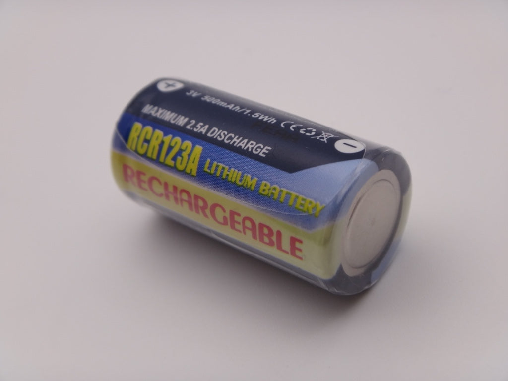 Acumulator RCR123A 3V Li-Ion 500mAh replacement