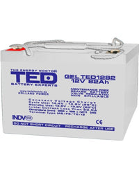 Acumulator carucior electric 12V 82Ah Gel TED 1282 cu prindere surub M6