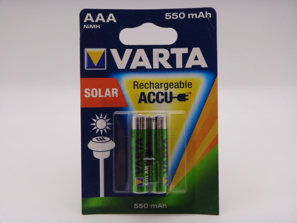 Varta acumulator solar 550mAh HR03 AAA Ni-Mh 1,2V cod 56733