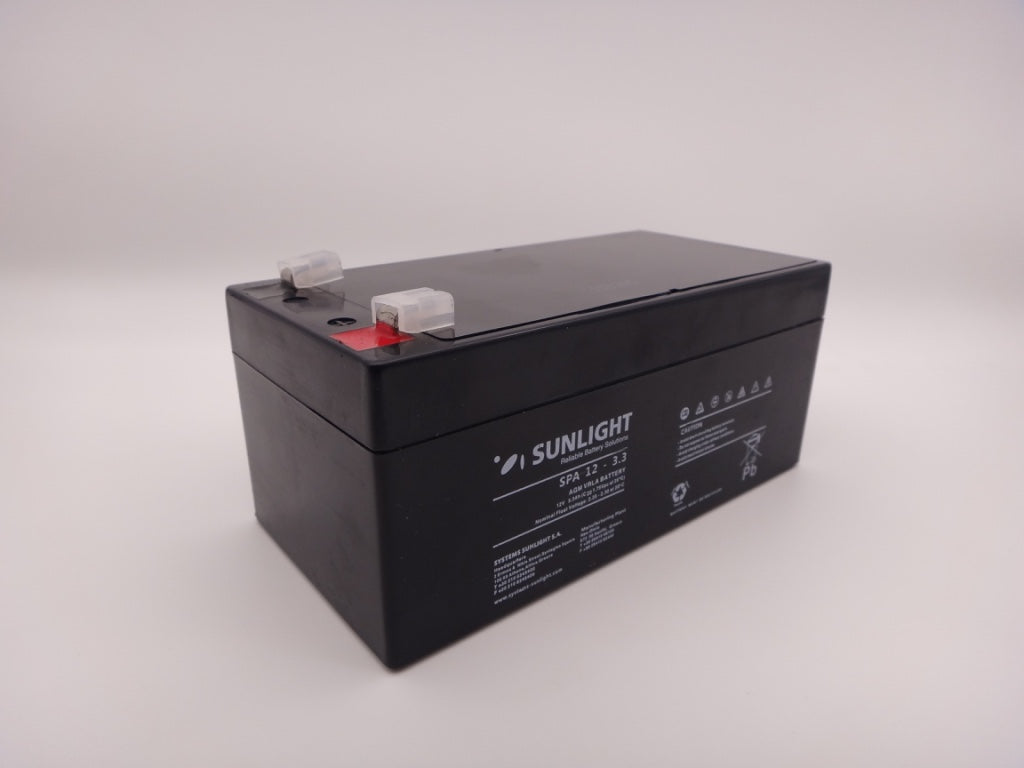 Sunlight 12V 3.3Ah acumulator stationar VRLA AGM SPA 12-3.3