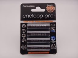 Acumulatori Panasonic Eneloop Pro HR6 AA 2500mAh 1,2V blister 4 BK-3HCDE