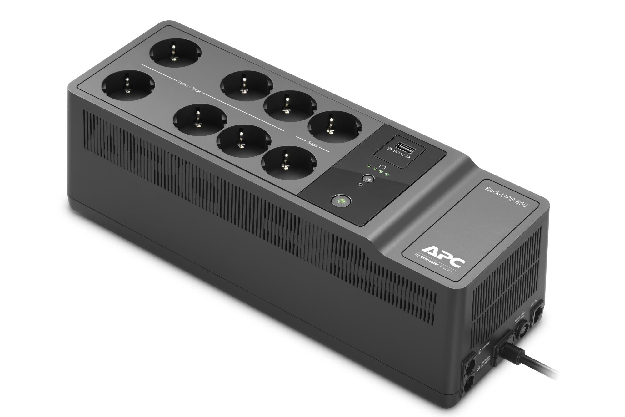 UPS APC 650VA 400W BE650G2-GR 1 USB charging port