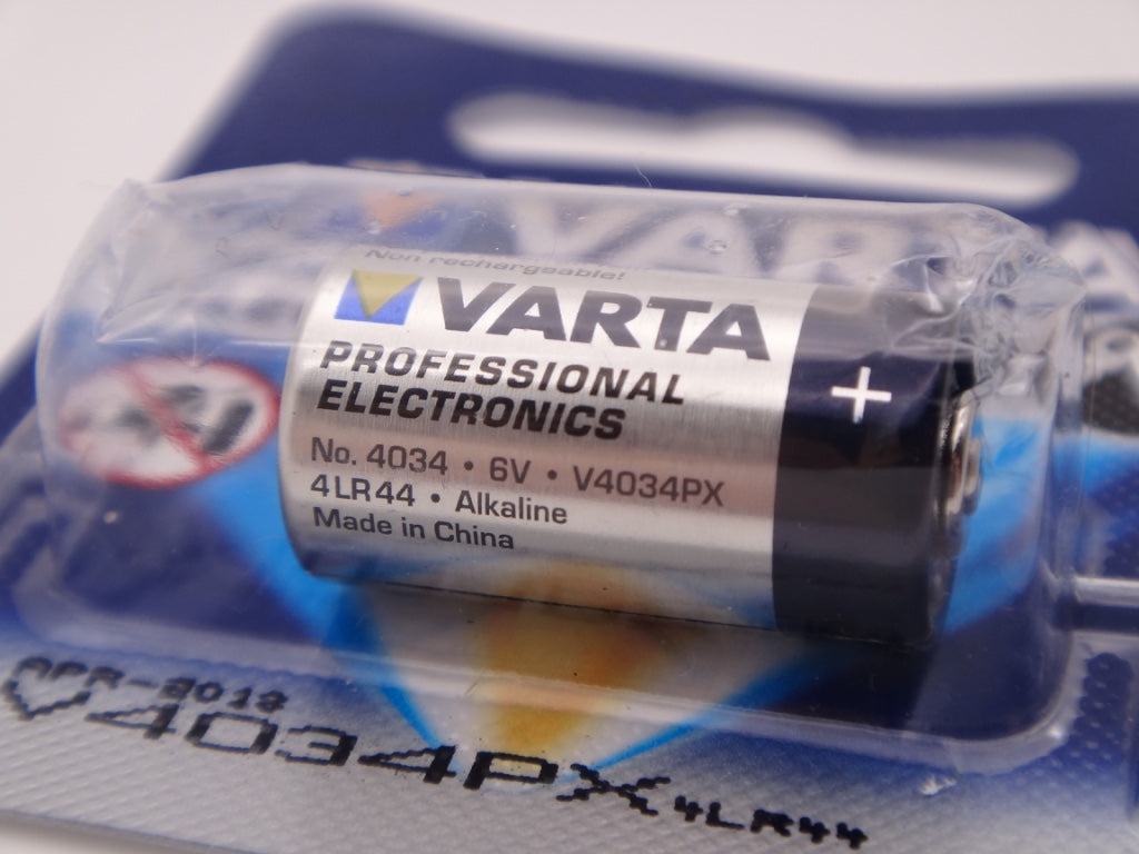 Varta 4LR44 baterie alcalina V4034PX, 6V, 476A, No.4034 blister 1