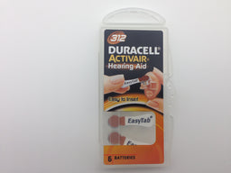 Duracell 312, PR41, 1.45V baterii auditive blister 6 pentru aparate auditive