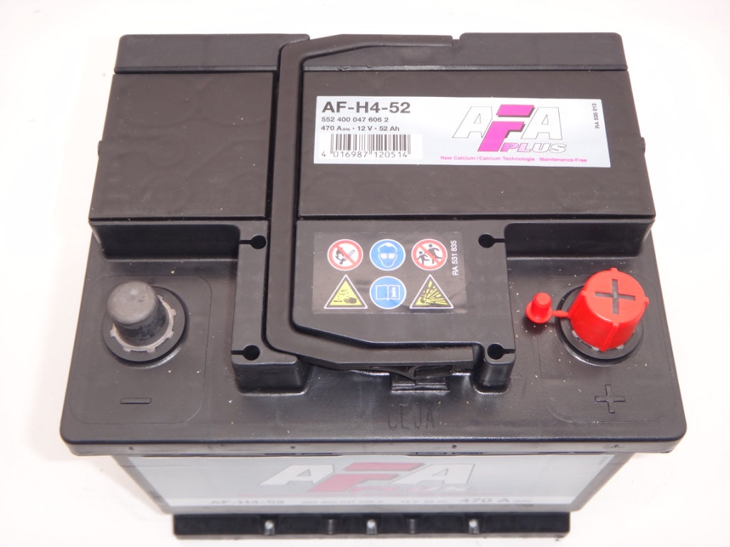 Baterie auto 12V 52Ah Afa Plus 470A AF-H4-52 cod F552400 047