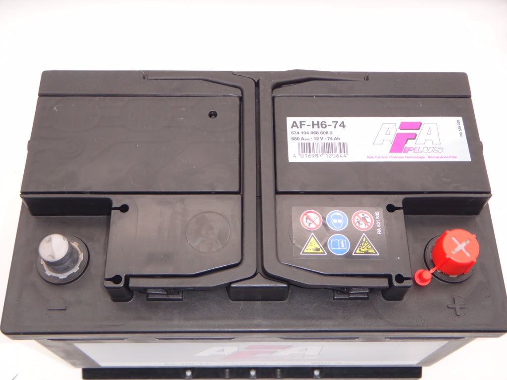 Baterie Auto Afa Plus 12V 74Ah 680A H6-74 (F574 104 068) · Livrare
