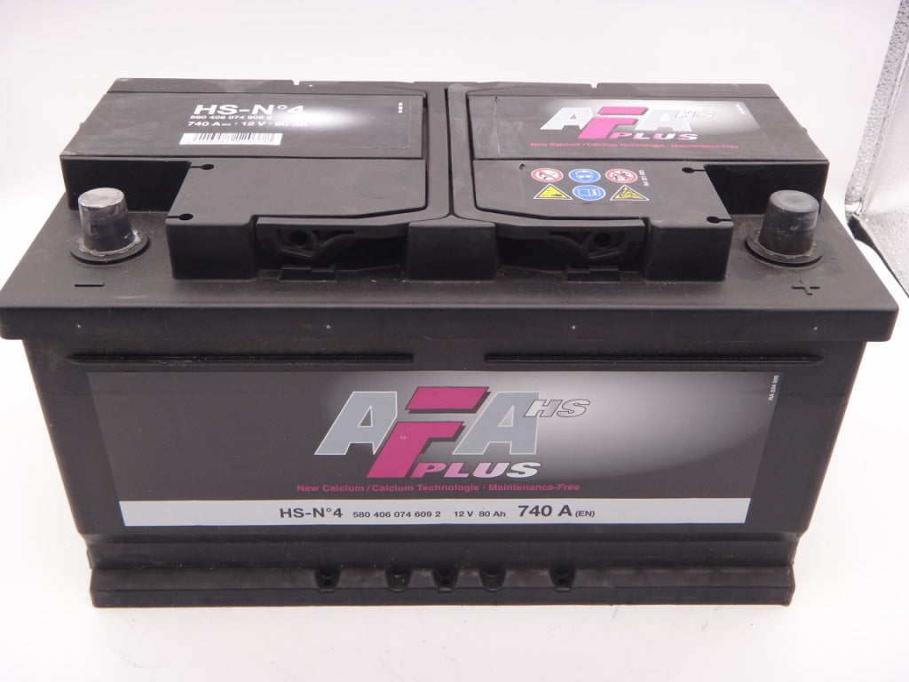 Baterie auto 12V 80Ah Afa Plus 740A HS-N4 cod F580406 074