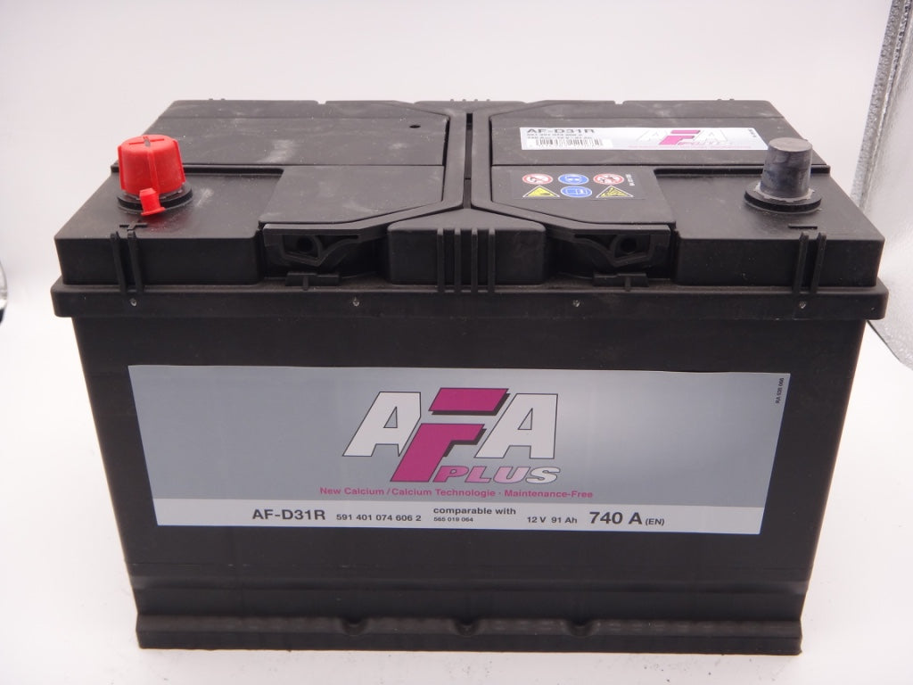 Baterie auto 12V 91Ah Afa Plus 740A AF-D31L cod F591400 074