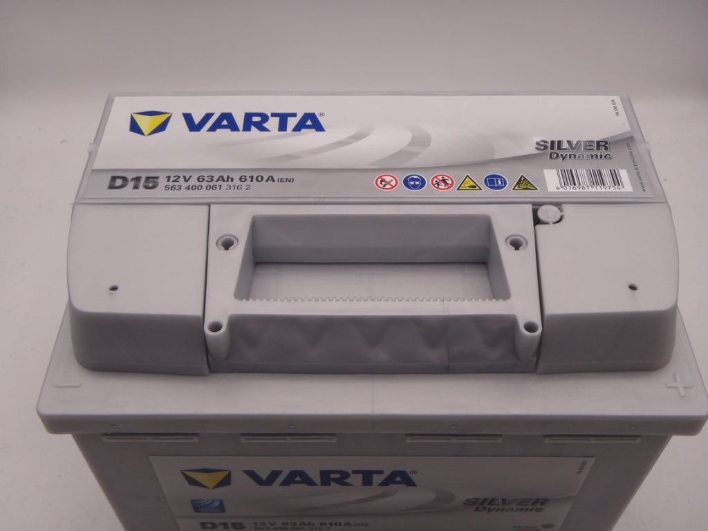 Baterie auto VARTA SILVER DYNAMIC 12V 63Ah 610A D15 cod 563400 061