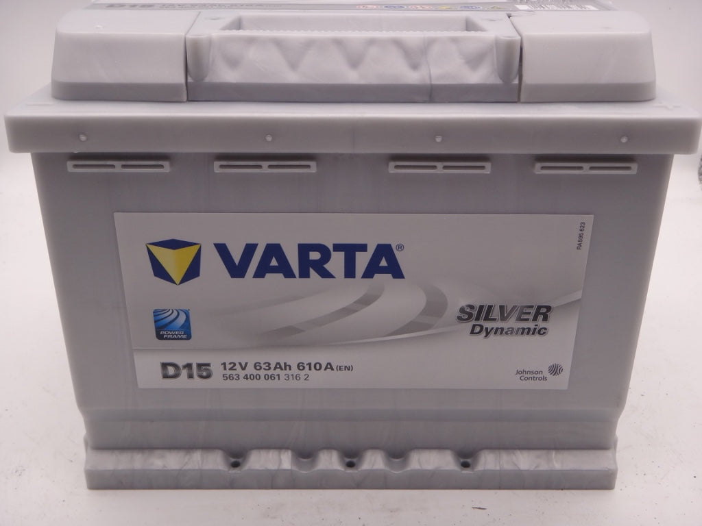 Baterie auto VARTA SILVER DYNAMIC 12V 63Ah 610A D15 cod 563400 061