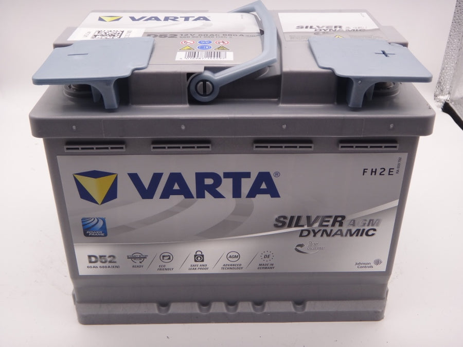 Baterie auto 12V 60Ah 680A D52 Varta Silver AGM Dynamic cod 560901068 Start Stop