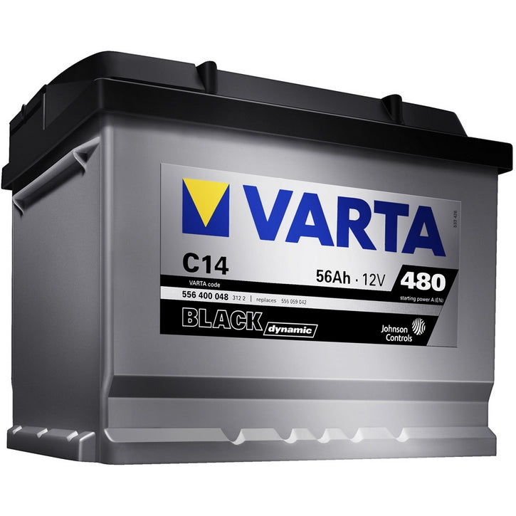 Baterie auto 12V 56Ah C14 Varta Black Dynamic cod 556400 048