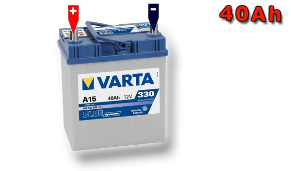 Baterie auto Varta Blue Dynamic 12V 40Ah A15 borna inversa cod 540127 033