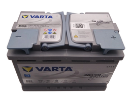 Baterie auto 12V 70Ah 760A E39 Varta Silver AGM Dynamic cod 570901076 Start Stop
