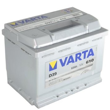 Baterie auto Varta Silver Dynamic 12V 63Ah 610A D39 borna inversa cod 563401 061