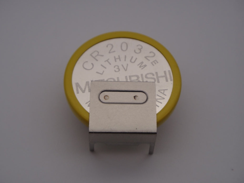 Baterie litiu CR2032 V-MHF-R Mitsubishi 3V 220mAh cu 3 pini