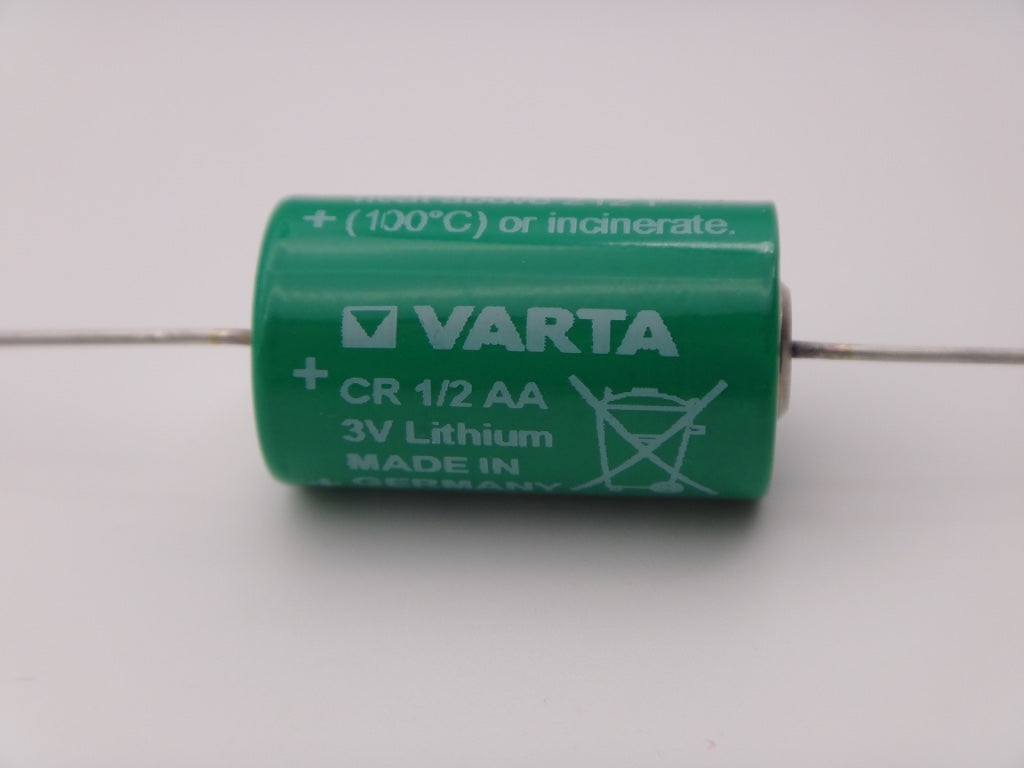 Baterie CR 1/2 AA Varta litiu 3V cu terminatie fire CNA
