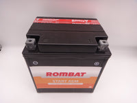 Baterie moto, scuter, atv Rombat 12V 30Ah 350A, AGM RBX30L-BS