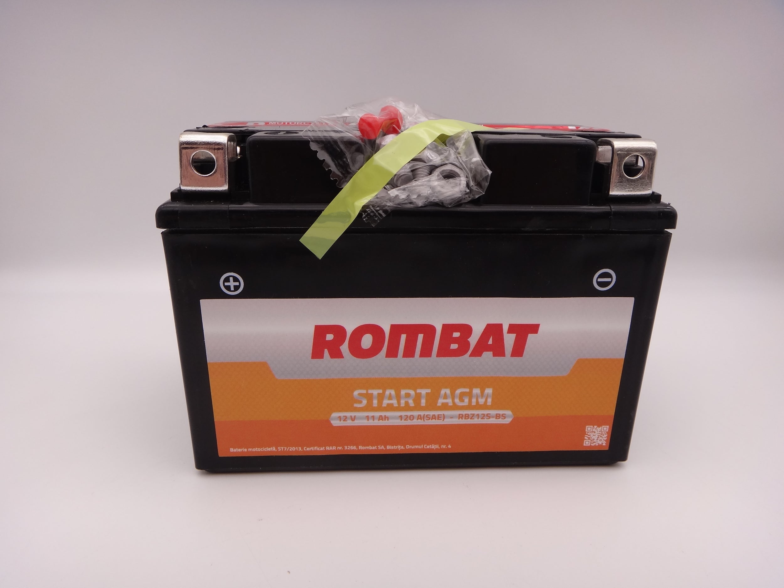 Baterie moto, scuter, atv Rombat 12V 11Ah 160A, AGM RBZ12S-BS