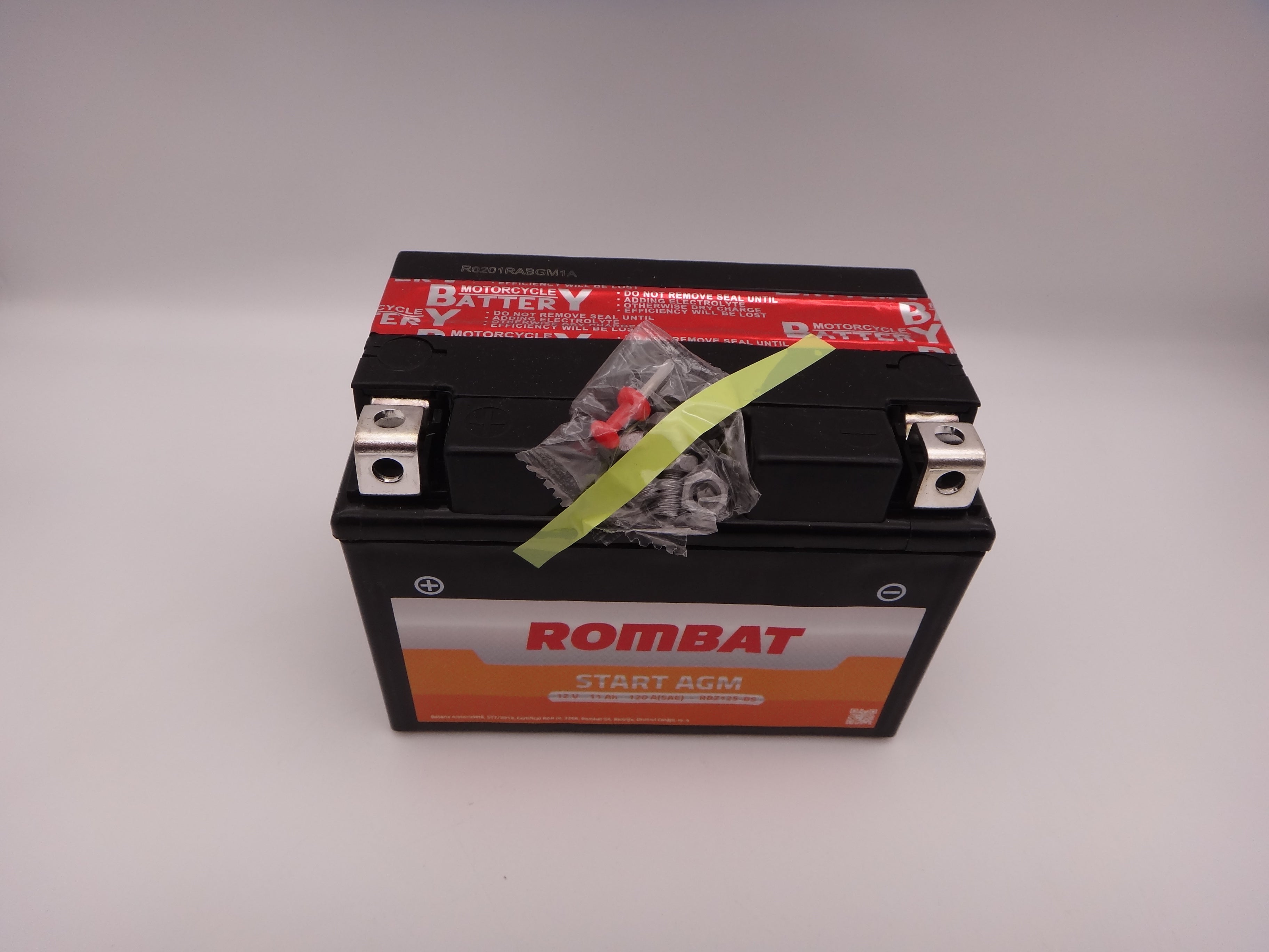 Baterie moto, scuter, atv Rombat 12V 11Ah 160A, AGM RBZ12S-BS