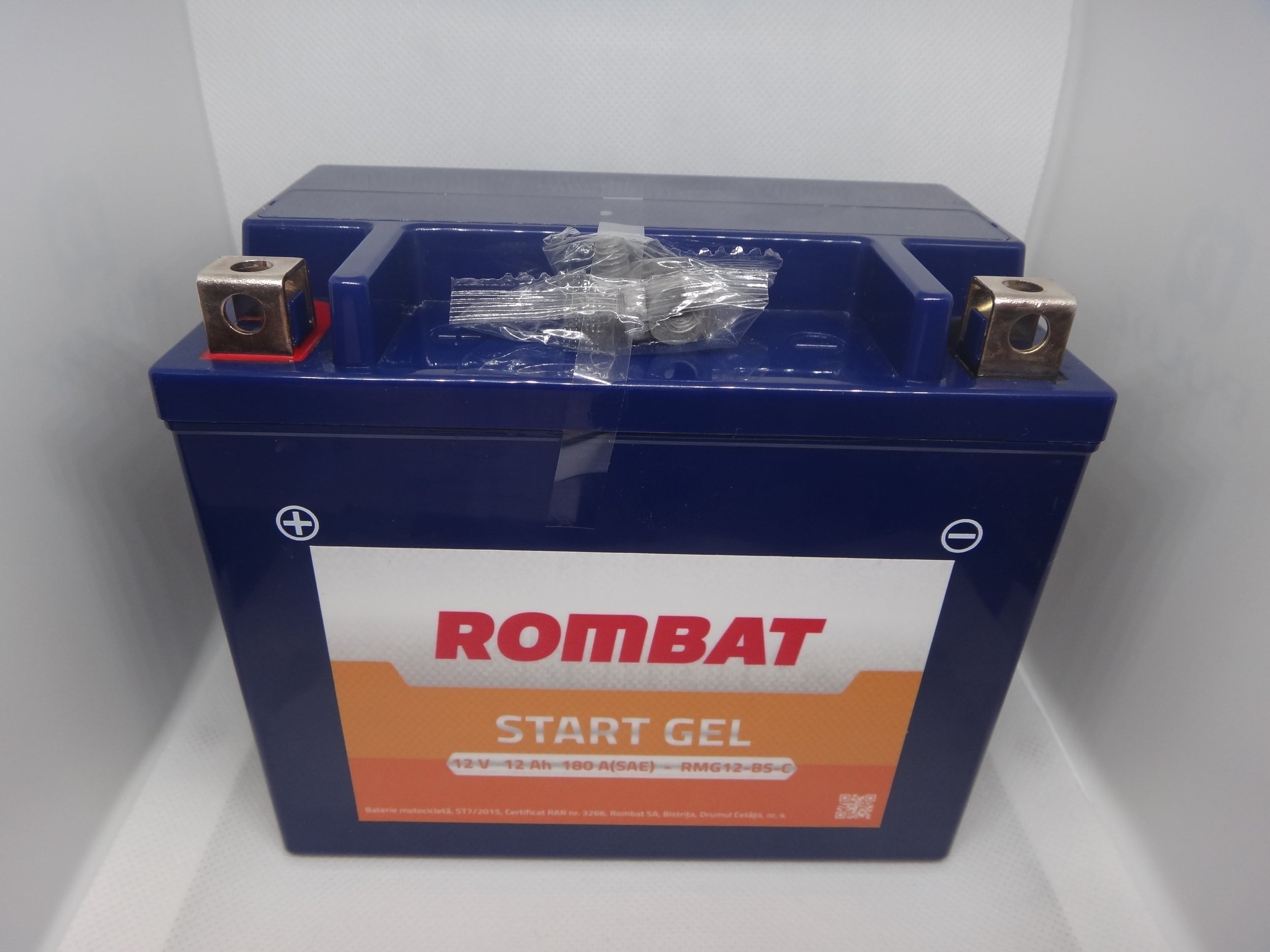 Baterie moto, scuter, atv 12V 12Ah 180A Gel RMG12-BS-C Rombat