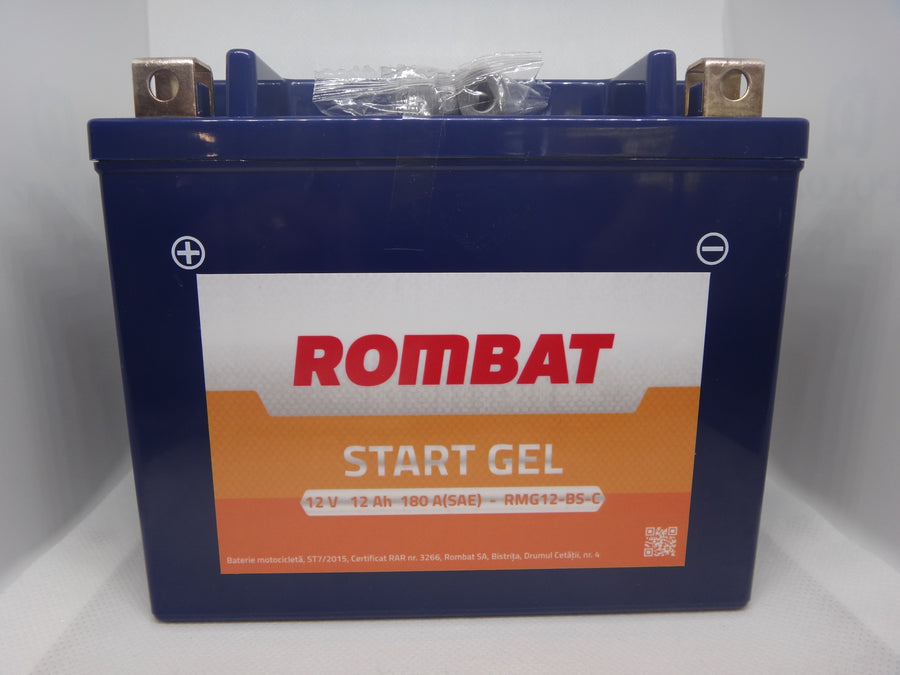 Baterie moto, scuter, atv 12V 12Ah 180A Gel RMG12-BS-C Rombat