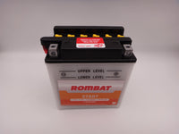 Baterie moto, scuter, atv 12V 11Ah curent pornire 110A SAE RB10L-A2 Rombat