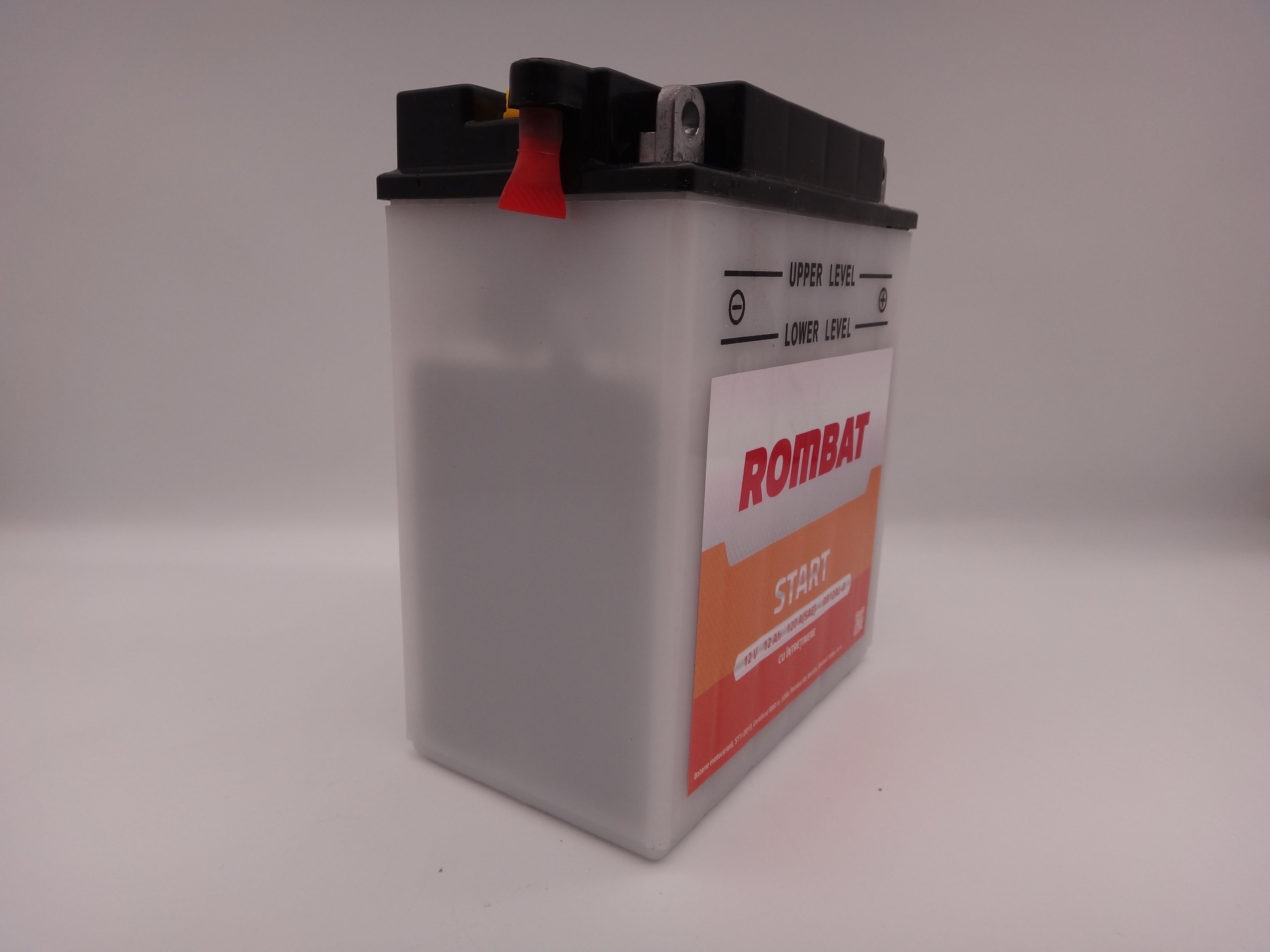 Baterie moto, scuter, atv 12V 12Ah curent pornire 135A SAE RB12AL-A Rombat