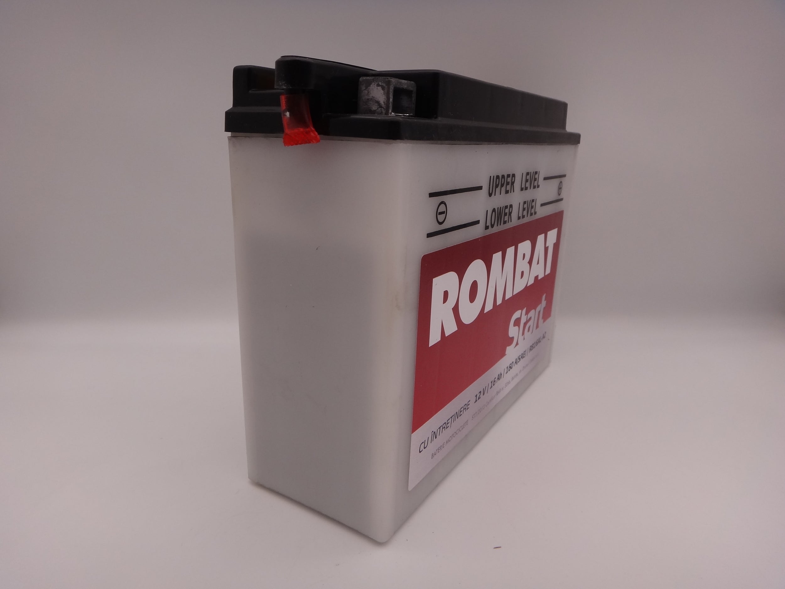 Baterie moto, scuter, atv 12V 16Ah curent pornire 190A SAE RB16AL-A2 Rombat