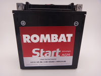 Baterie moto, scuter, atv Rombat 12V 14Ah 230A, AGM Gel RBX16-BS