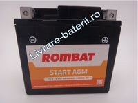 Baterie moto, scuter, atv Rombat 12V 4Ah 70A, AGM Gel RBX5L-BS