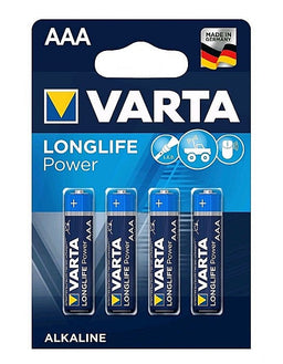 Varta LR03, AAA 1.5V Longlife Power 4903 baterii alcaline set 4 bucati