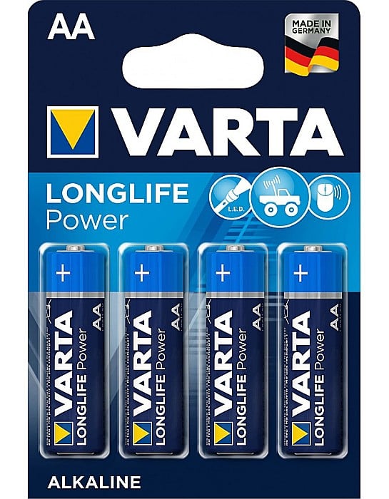 Varta LR6 AA High Energy baterii alcaline 1.5V blister 4