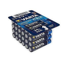 Varta LR03 AAA 1.5V baterii alcaline Longlife Power set 24 bucati 4903301124