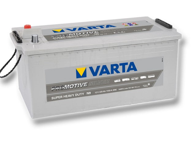 Baterie Varta 12V 225Ah 1150A N9 Promotive Silver cod 725103 115