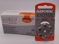 Baterii Rayovac 13, 1.45V auditive BLISTER 6 bucati PR48 pentru aparate auditive