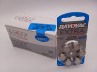 Baterii Rayovac 675 auditive 1.45V BLISTER 6 bucati PR44 UK