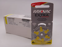 Baterii Rayovac 10 auditive 1.45V BLISTER 6 bucati PR70 UK